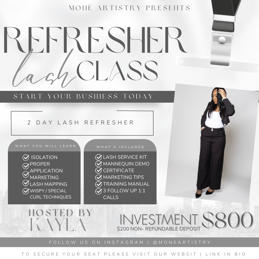 1:1 Refresher Lash Course